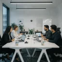 professional web agency team in Pakistan collaborating at